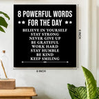 Inspirational Wall Decor, Motivational Canvas Painting Wall Art - Image 2