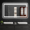 55"x30" LED Bathroom Mirror by WISSMILESHOME