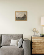 InSimSea Framed Canvas Wall Art, Vintage Landscape Art - Image 3