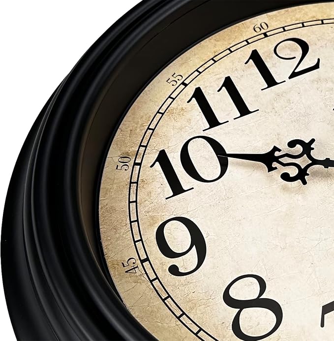 Plumeet Retro Wall Clock - Image 3