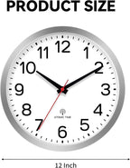 AKCISOT Atomic Wall Clock 12 Inch Clocks - Image 3