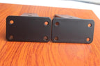 6 Pack - 4 inch Black Hidden L Shelf Bracket Iron Floating Shelf Brackets - Image 4