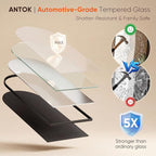 Antok 58" x19” Arched Full Length Floor Mirror, Free Standing/Wall Mount/Leaning - Image 7