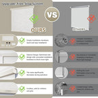SUNOFF Cordless Blackout Roller Shades Blinds - Image 4