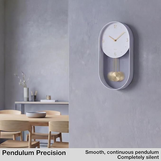 Driini Modern Pendulum Wall Clock - Image 4
