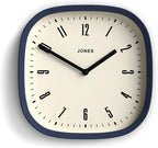 JONES CLOCKS® Marvel Wall Clock | Modern Retro Rounded Square Clock | 10 inch | by JONESCLOCKS