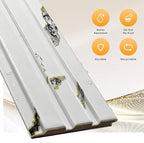 16 Pack Faux Marble Slat Wall Panels - Image 3