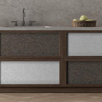 SHUFA White Brown Cotton-Like Textured Grasscloth Wallpaper Matte Thick Real - Image 5