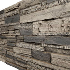 EverStone Cascade Faux Stone Panel, 48 5/8"W x 24 3/4"H x 1 1/4"D, Urban Color - Image 7
