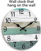 CHYLIN Wall Clock, 10 Inch Silent Non Ticking Wall Clocks Battery Operated - Image 2