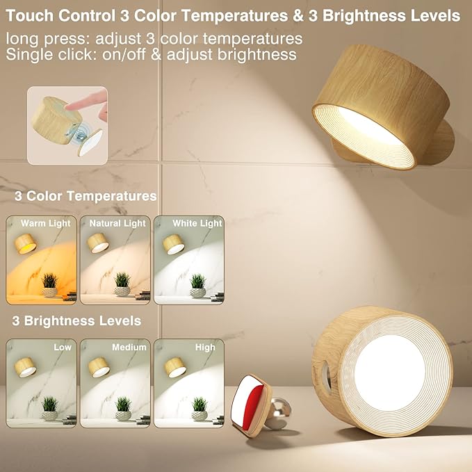 Koopala LED Sconces, Wall Mounted Lamps - Image 2