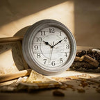 Wall Clock, 12 Inch Kitchen Decorative Wall Clock, Silent Wall Cocks Battery - Image 4