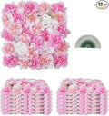 VEVOR 3D Flower Wall Panel, Artificial Floral Wall Background Mesh Backing Mat by VEVOR