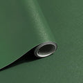 Safiyya 118"x17.7" Olive Green Peel and Stick Wallpaper Solid Color Dark Green by SAFIYYA