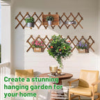 4Packs 13x78in Expandable Wood Wall Trellis - Image 2