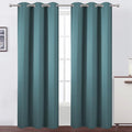 LEMOMO Sea Teal Thermal Blackout Curtains/42 x 84 Inch/Set of 2 Panels Room by Lemomo