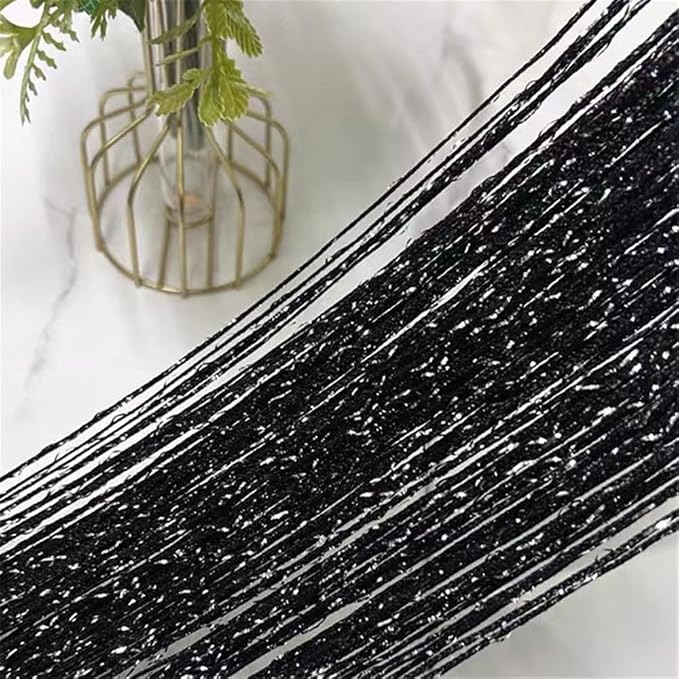 ave split Decorative Door String Curtain Wall Panel Fringe Window Panel Drapes - Image 3