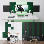 12 Pack Acoustic Panels with Self-Adhesive, Sound Panels High Density, - Image 3