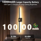 Rechargeable Wall Sconce Set of 2: 10000mAh Battery Operated Wall Sconce - Image 3