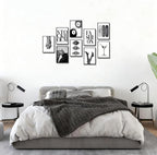 LOARTVE 9Pcs Black and White Fashion Wall Art Prints Trendy Leopard Stockholm - Image 5