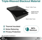ChrisDowa Blackout Curtains 102 Inches Long - Image 4