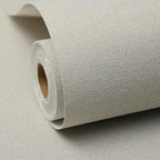 Beige Peel and Stick Wallpaper Slight Velvety Feeling Woven Fabric Grasscloth by Unknown