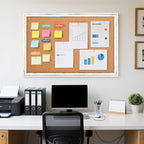 Cork Board Bulletin Board, Hanging Vision Board, Pin Board - Image 7