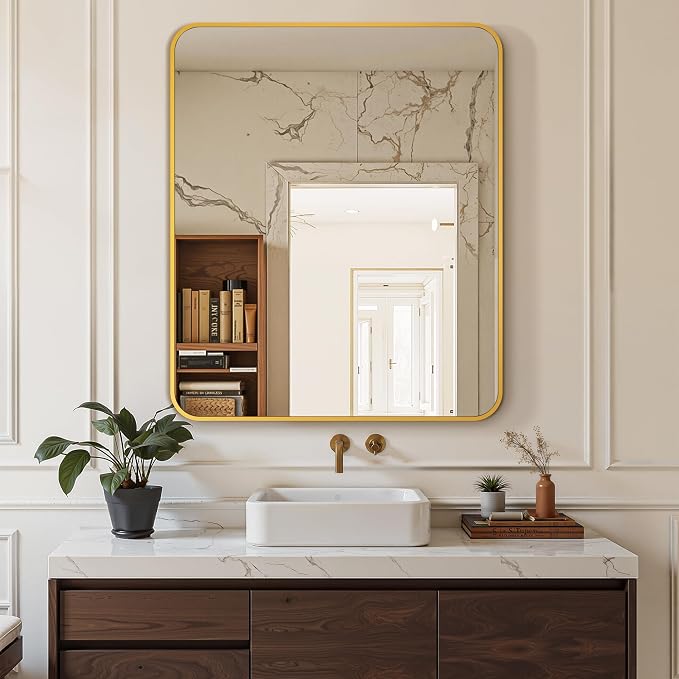 Delma Bathroom Vanity Mirror, High-Definition Bathroom Mirror, Versatile - Image 7