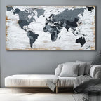 Canvas Wall Art Black Wall Decor Office Pictures - Image 9