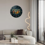 Kitchen Wall Clock Battery Operated 12 Inches Round Decorative Clocks - Image 2
