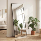 Sweetcrispy 56"x21" Full Length Mirror, Leaning or Standing Full Body Mirror - Image 2