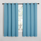 NICETOWN Thermal Insulated Curtains Blackout Draperies, Window Treatment Solid - Image 2