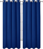 LEMOMO Blackout Curtains 52 x 84 inch/Royal Blue Curtains Set of 2 - Image 2