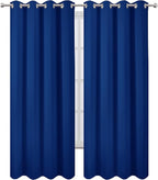 LEMOMO Blackout Curtains 66 x 95 inch/Royal Blue Curtains Set of 2 by Lemomo