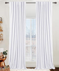 100% Blackout Shield Linen Blackout Curtains by 100BlackoutShield