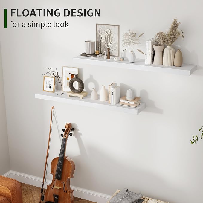 Marsmiles Wood Floating Shelves - Image 3