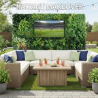 Artificial Plant Wall Panels, Faux Grass Ivy Privacy Screen Fence, Grass Wall - Image 5