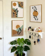 PHOPAGO Boho Wall Art Sage Plant Botanical Framed Wall Printing 11x14in - Image 6