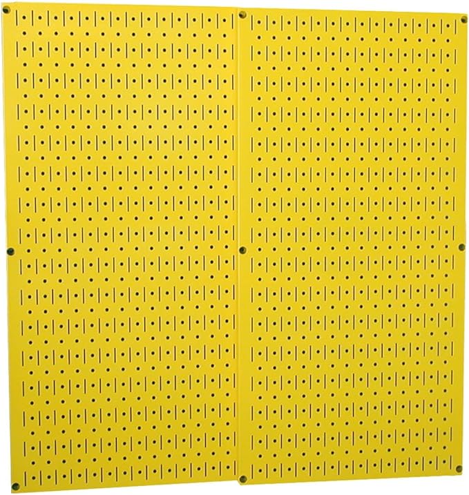 Yellow Metal Pegboard by Wall Control by Wall+Control