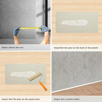 3D Wall Panels - 4PCS 47.2"x23.6" Faux Stone Wall Covering - MCM Modified Clay - Image 4