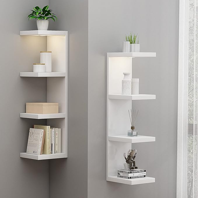 LitaEther Versatile 4 Tier Wall Shelf Unit, Display Floating Shelf - Image 5