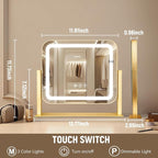 Ratsamee Gold Vanity Mirror - Image 3