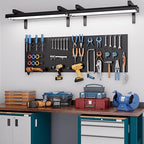 INCLY 4 Pack Peg Board, Peg Board Panels - Image 2
