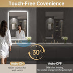 LOVESPEJO 24"x36" Backlit Mirror Bathroom, LED Bathroom Mirror - Image 2