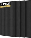 TONOR 4 Pack Large Acoustic Panels, 47.2" X 23.6" X 0.35" Acoustical Wall Panel by TONOR