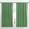 NICETOWN Blackout Curtains for Bedroom, Froest Green, 1 Pair, 70 by 63-inch by NICETOWN