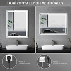 Memobarco LED Mirror for Bathroom 20"x 28" - Image 8