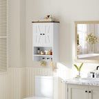 MAHANCRIS Bathroom Wall Cabinet, Farmhouse Medicine Cabinet - Image 2