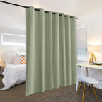 RYB HOME Privacy Curtain for Sliding Glass Door, Light Block Noise Reduce - Image 3