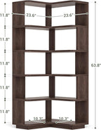 Armocity Corner Book Shelf - Image 3